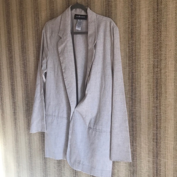 Sag Harbor Jackets & Blazers - Sag Harbor Blazer Suit Jacket Size 16 Beige Linen